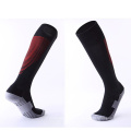 Meias de compressão no joelho longas para meninas longas meias pretas de futebol